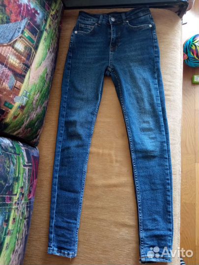 Джинсы (не стрейч) 25р