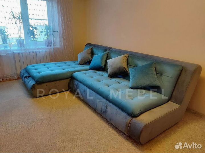 Угловой диван на кухню / диван кровать трансформер