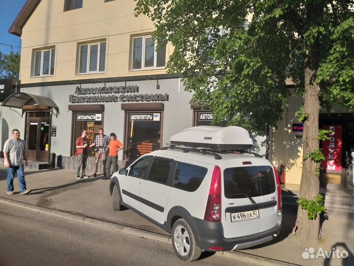 Автобокс на крышу Лада Ларгус