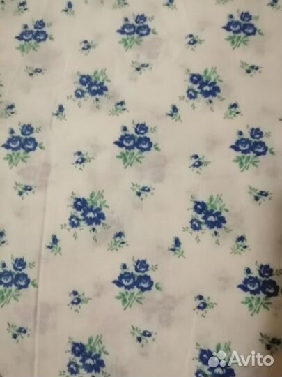 Отрезы тканей хлопок, батист, байка СССР