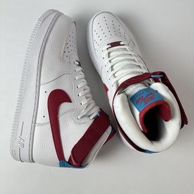 Кроссовки Nike Air Force 1 Mid White Red