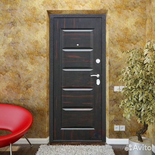 Дверь входная металлическая