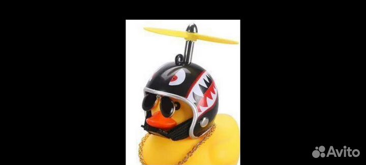 Утёнок шлеме утка с пропеллером игрушка
