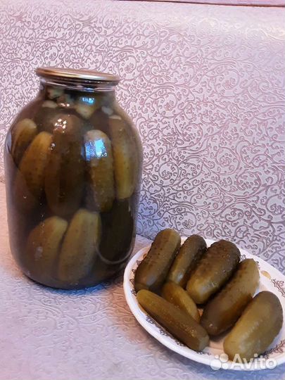 Огурцы соленые