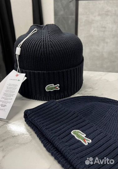 Мужская шапка Lacoste