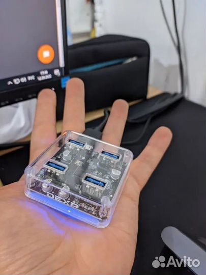 USB 3.2 разветвитель хаб dexp MH4U