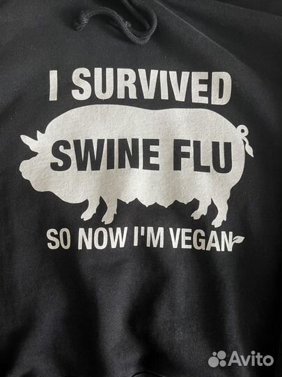 Худи vetements swine flu