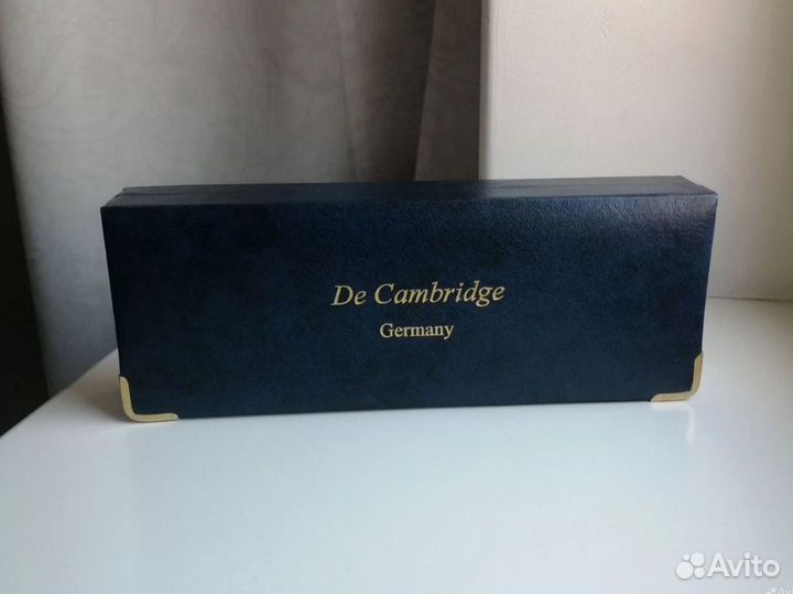 Футляр для одной ручки с логотипом De Cambridge