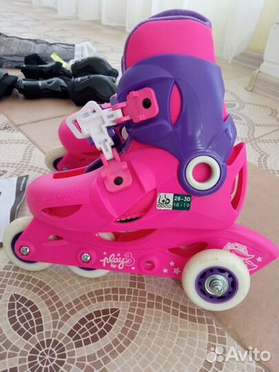 Раздвижные роликовые коньки Decathlon Oxelo Play 3