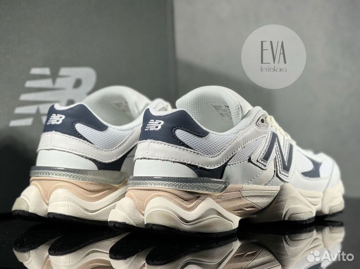 Кроссовки NEW balance 9060 white navy