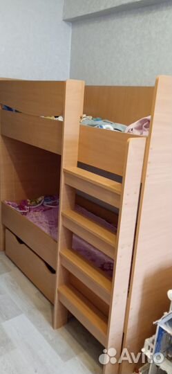 Двухъярусная кровать для детей бу