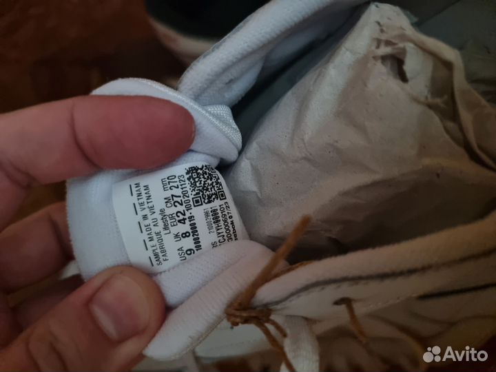 Кроссовки Reebok Classic Leather белые