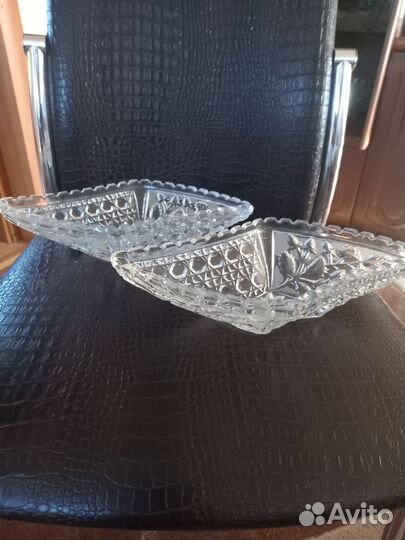 Хрустальная салатница