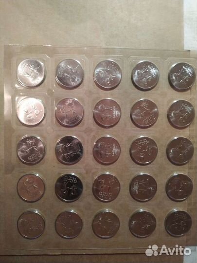 Монеты 25 сочи