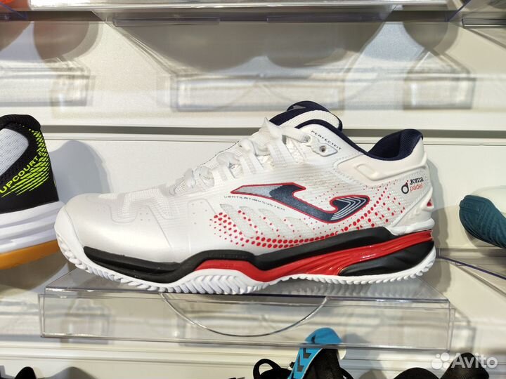 Кроссовки joma junior slam clay white/blue