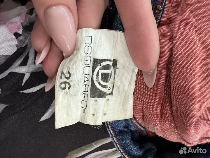 Шорты dsquared2 джинсовые