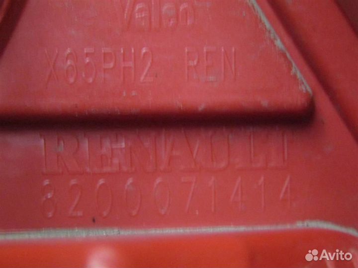 Фонарь задний правый Renault Clio II\Symbol 1998