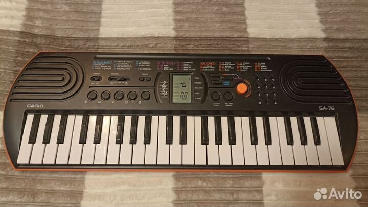 Детский синтезатор Casio sa 76