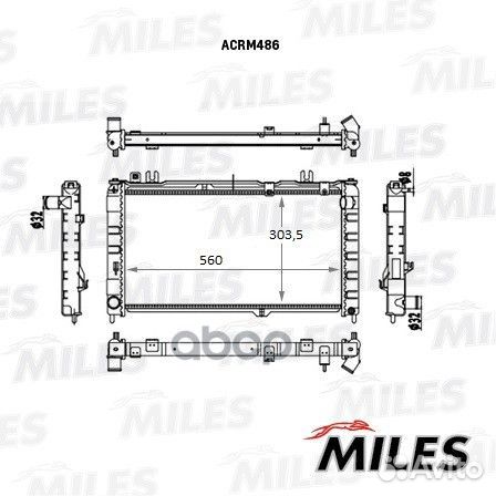 Радиатор (механическая сборка) ваз 2190 Гранта