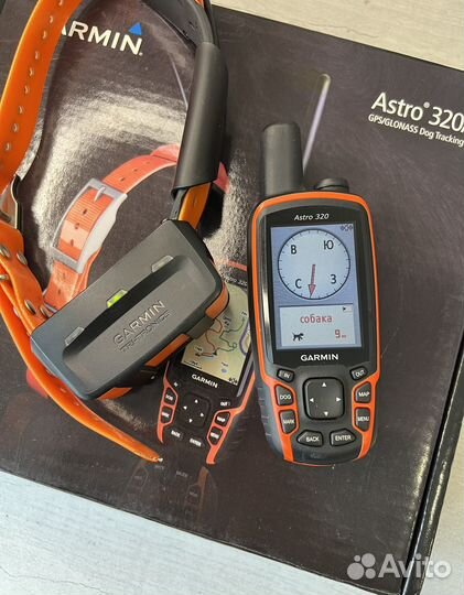 Навигатор Garmin Astro 320 с T5 (Как новый)