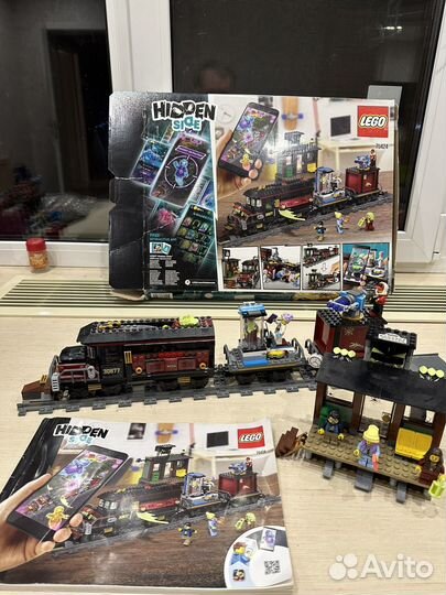 Лего 70424 призрачный поезд