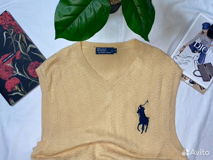 Жилет Polo Ralph Lauren vintage, оригинал