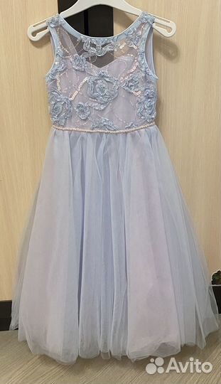 Нарядное платье для девочки 104