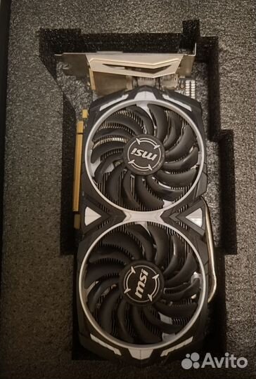 Видеокарта rx580 8gb msi