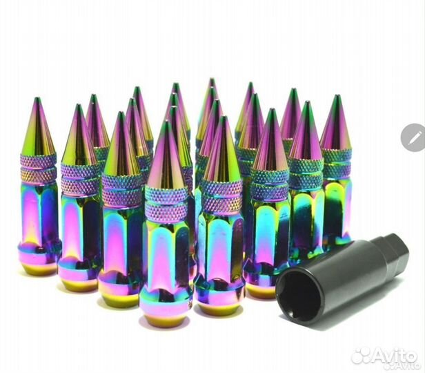 Колесные гайки пики (пули) 12х1.5