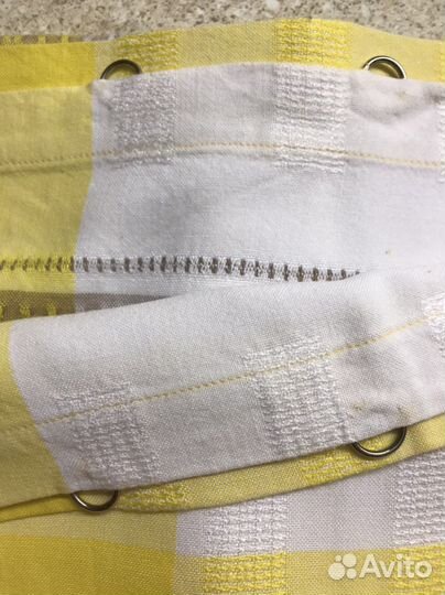 Шторы льняные СССР 65 на 215см