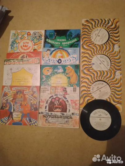 Виниловые пластинки одним лотом