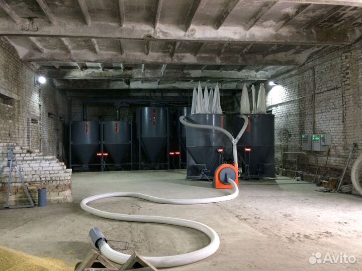 Комбикормовый мини завод до 3 тонн в час