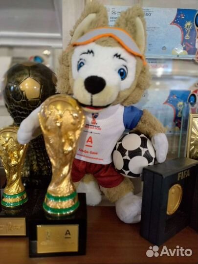 Эксклюзивный кубок fifa 2018 от Альфа банка