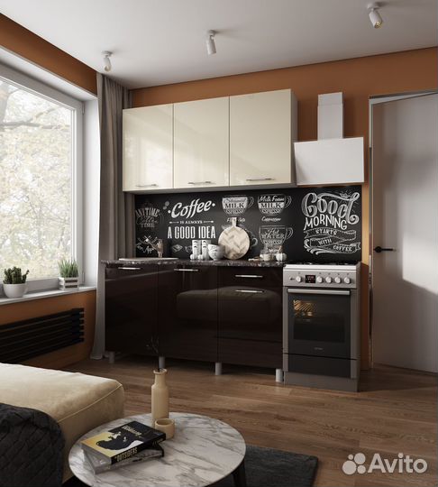 Кухонный гарнитур 1500 мм готовое решение