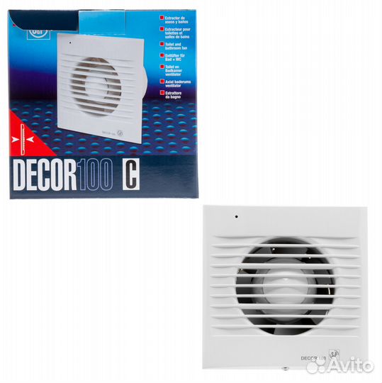 Вентилятор вытяжной Decor-100 C