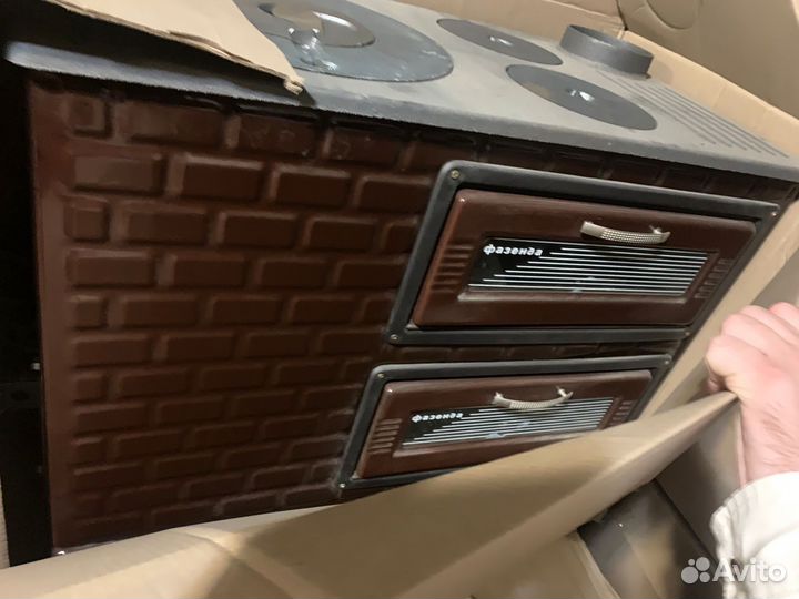 Отопительно-варочная печь 