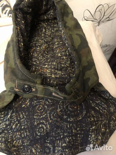 Подшлемник под каску,теплый,на ватине