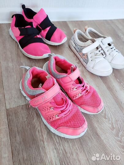 Обувь пакетом на девочку размер 34