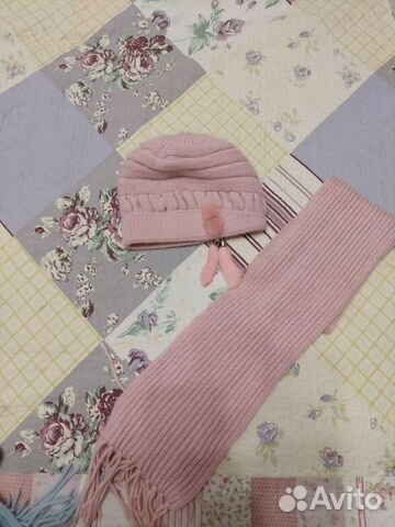 Комплект шапка и шарф