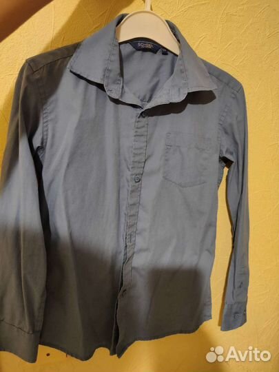 Рубашка на мальчика 128-134