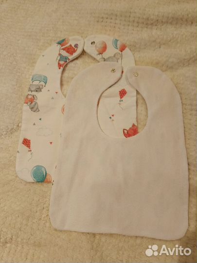 Слюнявчик непромокаемый новые