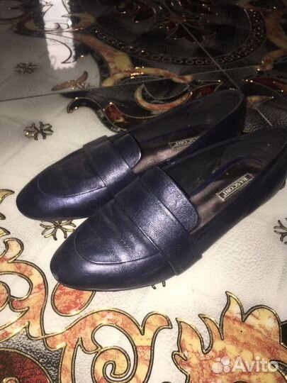 Туфли кожаные