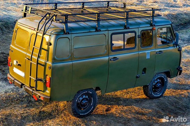 Экспедиционный багажник+ лестница УАЗ буханка