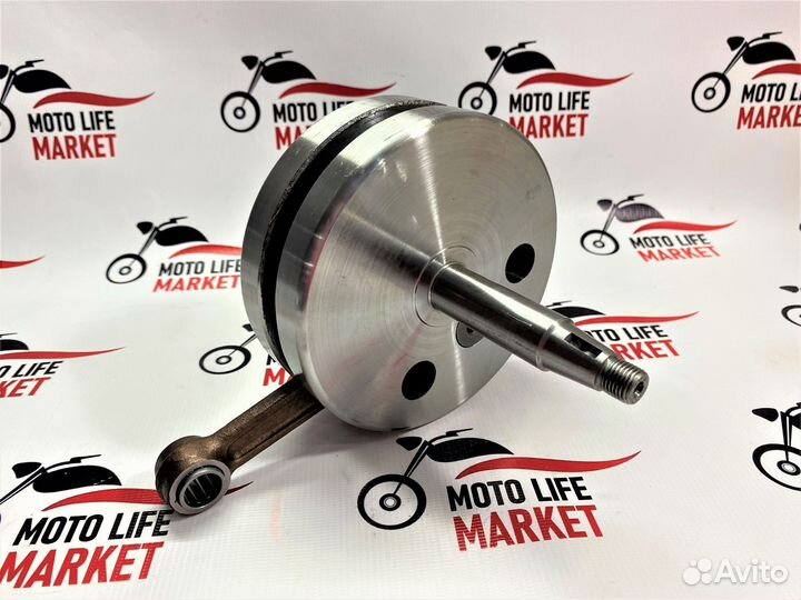 Коленвал Минск стар.обр тип А под 3 подш 304+1 кор