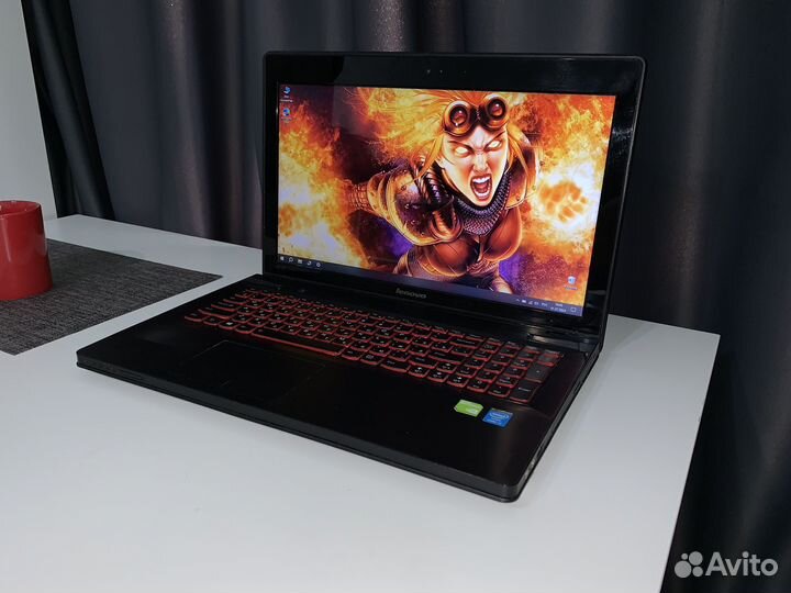 Игровой lenovo i7-4700MQ 16gb SSD512gb GT 755m 2gb