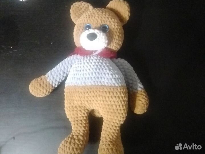 Мишка вязанный