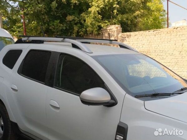 Багажник на рейлинги Renault Duster II, 2021+ Микс