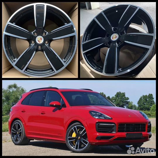 Диски R21 Porsche Cayenne 957 958 не оригинальные