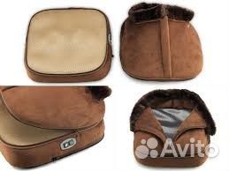 Тепловой вибромассажёр для ног 2 в 1