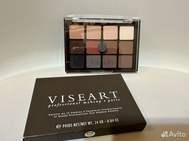Палитра теней для век viseart Professinal makeup